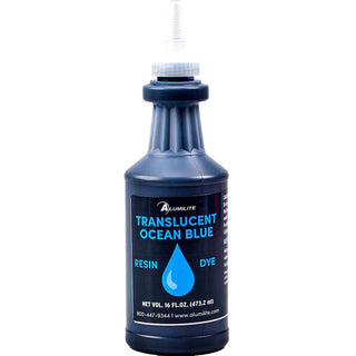 Translucent Ocean Blue Alumilite Dyes