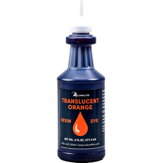 Translucent Orange Alumilite Dyes