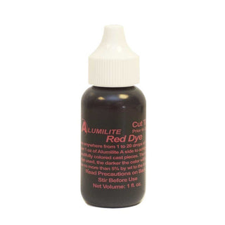 Translucent Red Alumilite Dyes