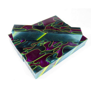 Tropical Waves Acrylic Pen Blank AA-67