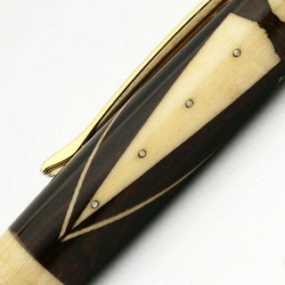 Tuxedo Pen Inlay Kit - Sierra. Close up