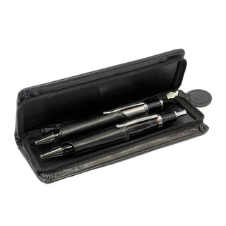 Two Pen Leatherette Case