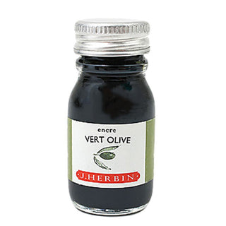 Vert Olive J. Herbin Bottled Ink - Mini (10ml)