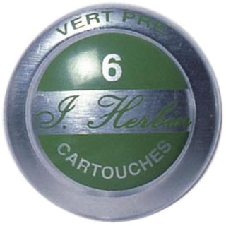 Vert Pre J. Herbin Cartridges - Tin of 6