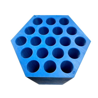 Vertical Silicone Casting Mold - Makes 19 Round Blanks