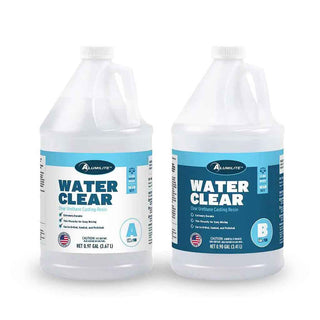 Alumilite Water Clear casting resin crystal clear urethane. 16 lb kit