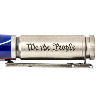 We The People Bolt Action Pen Kit . Cap Side Antique Pewter