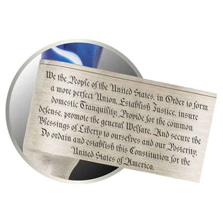 We The People Bolt Action Pen Kit . Nib Engraving Antique Pewter