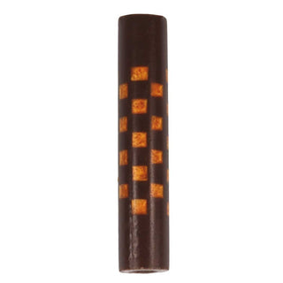 Weave Squeeze 360 Rotacrylic pen blank - Gold Brown & Gold