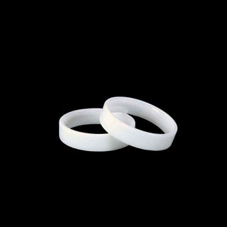 White Ceramic Comfort Ring Cores - 5mm