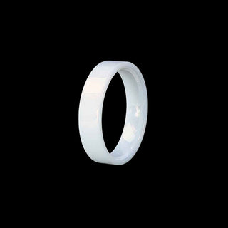 White Ceramic Comfort Ring Cores - 5mm