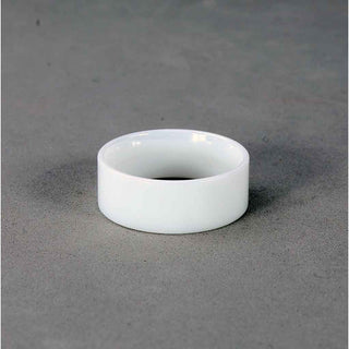 White Ceramic Comfort Ring Cores - 8mm