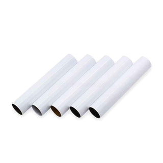White Enamel Tubes - Sierra (5 Pack)