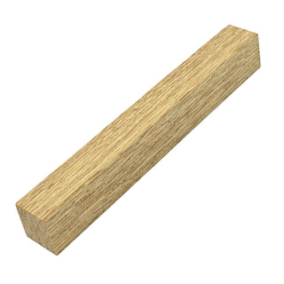 White Limba pen blank showing light golden-tan color and fine natural grain, ideal for woodturning and pen making.