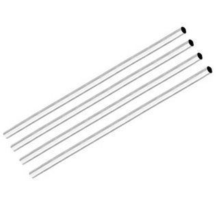 White Pen Tubes 10" x 8mm - Pack of 4