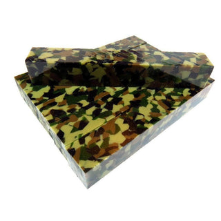 Woodland Digital Camo Pen Blank. Group.