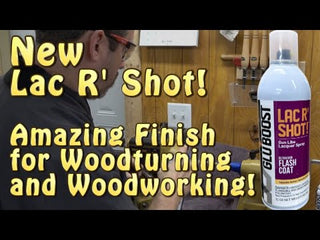 GluBoost Lac R' Shot Use on a Pen Blank by John Underhill