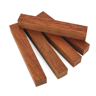 Tasmanian Sheoak pen blanks with warm reddish-brown color and attractive natural grain patterns for custom pen turning and woodworking projects. Group 1